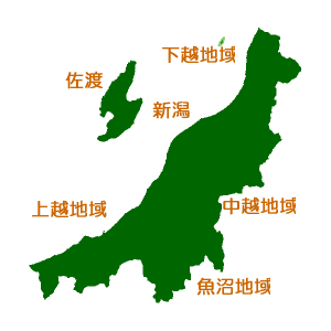 新潟県マップ